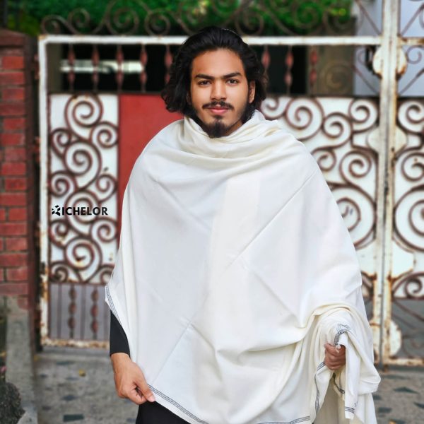 উলের শাল (Off White)